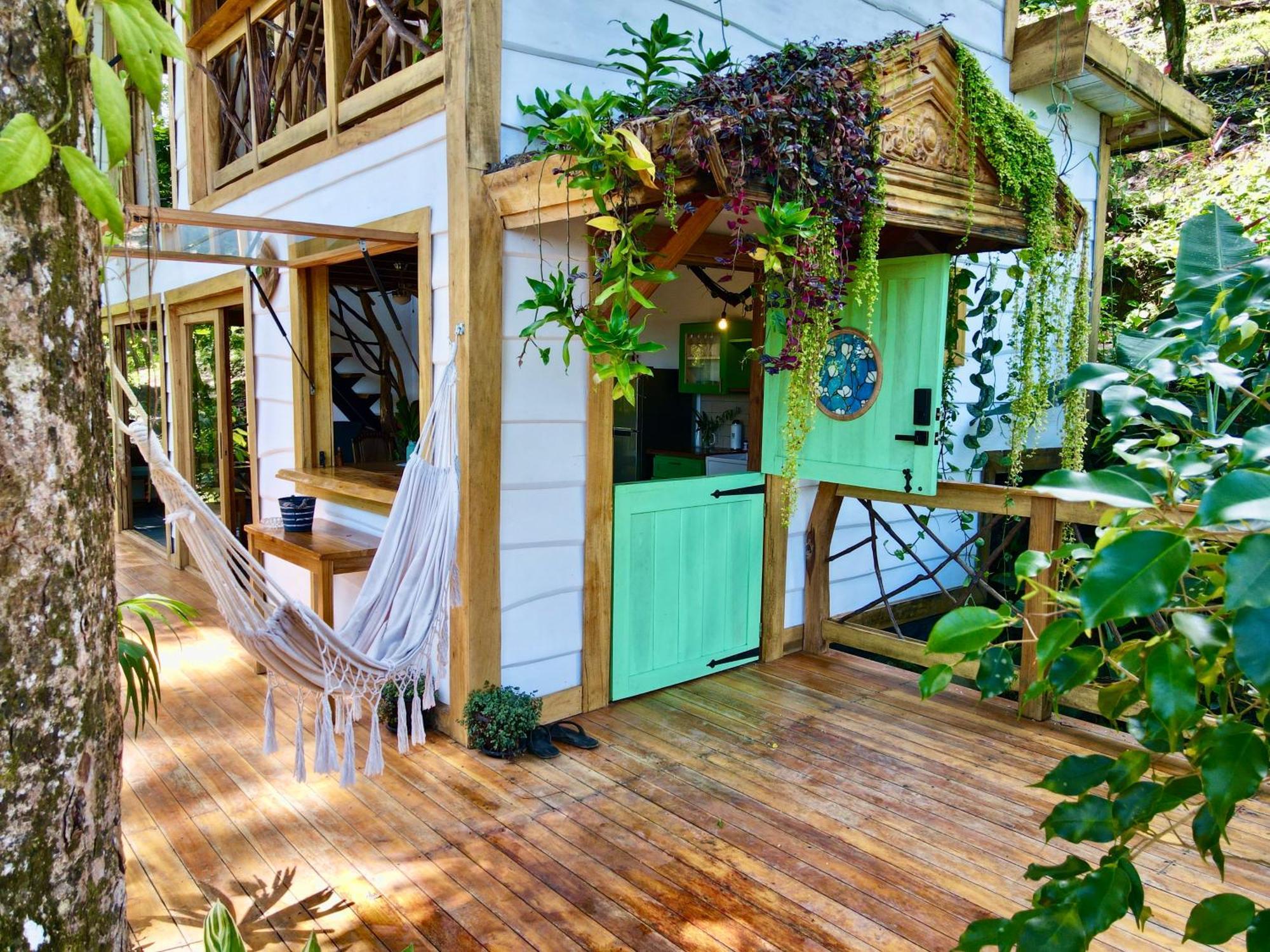 Jungle Spirit Treehouse Cahuita Exterior foto