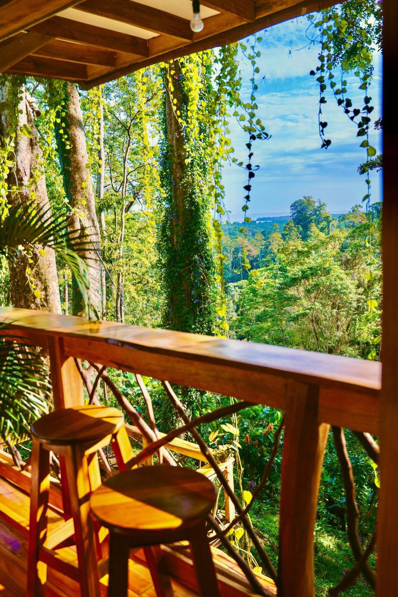 Jungle Spirit Treehouse Cahuita Exterior foto